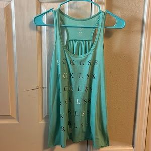 Young and Reckless tank top